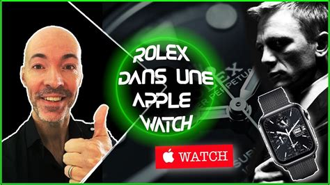 cadran rolex pour apple watch|comment avoir un cadran rolex dans ton apple watch .